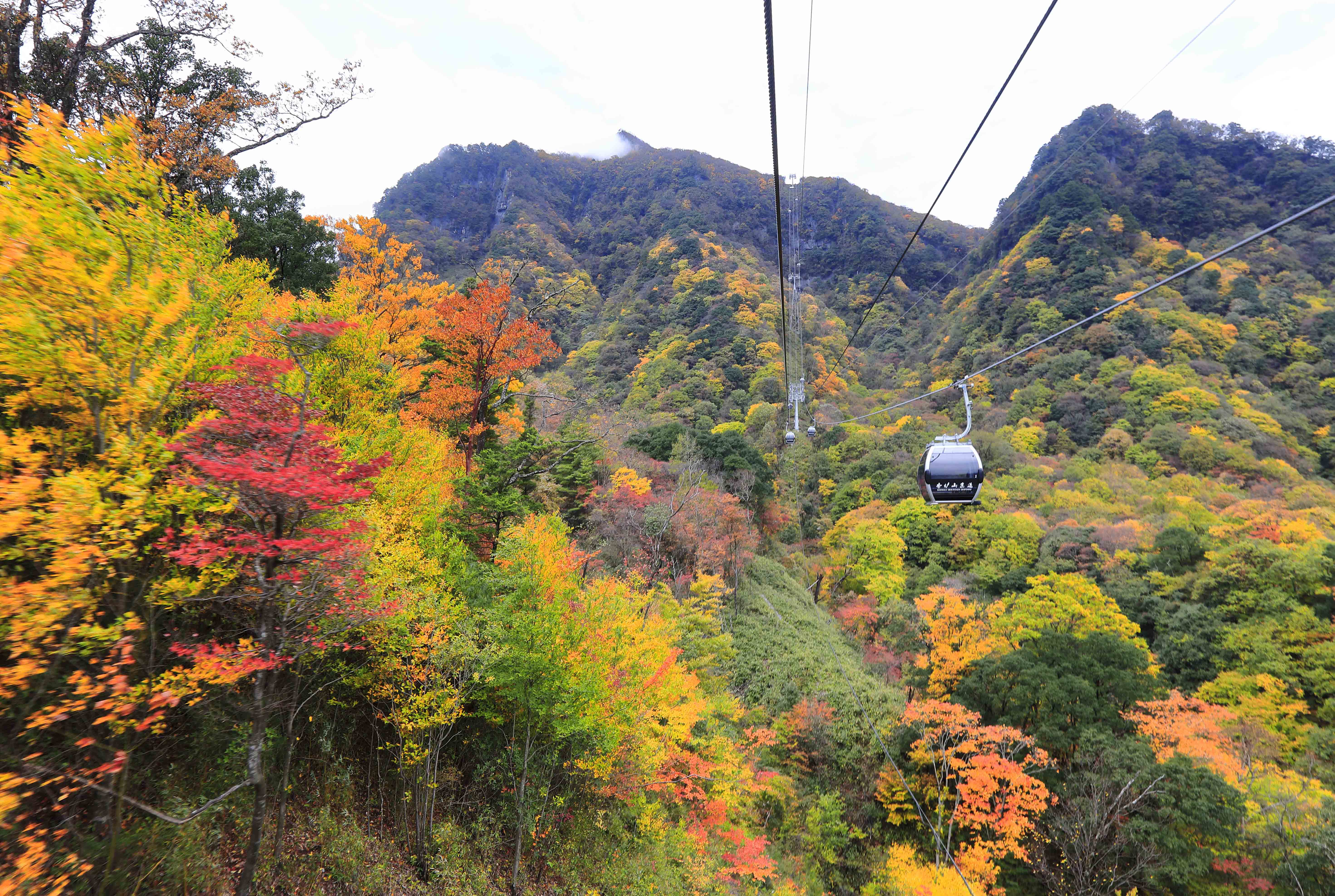 光雾山骏景索道